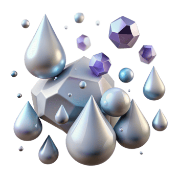 wonderful abstract Falling Rain Drops Side View Transparent Background professional png