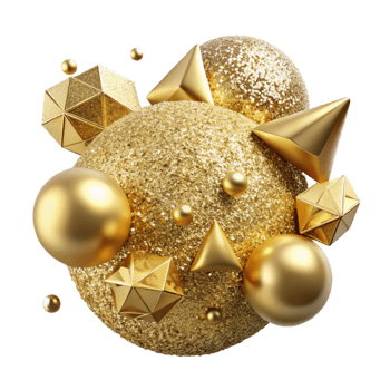 impressive minimalist Gold Glitter Sparkle Cutout Transparent Background exclusive png