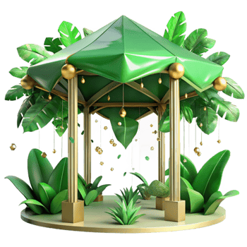 impressive vintage Green Canopy Leaves Cutout with Sunlight Filtering Through original png