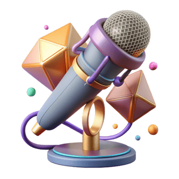 stunning minimalist Microphone Isolated with Stand and Cable exclusive png