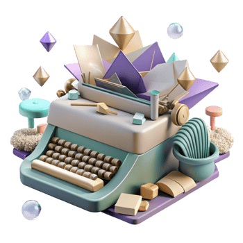 stunning traditional Old Fashioned Typewriter with Keys Transparent Background Cutout original png