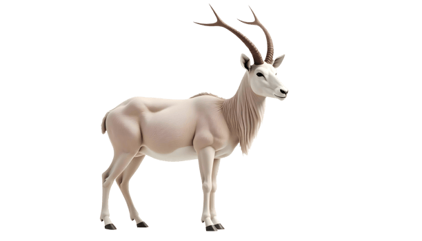 Antelope Portrait, Stunning Mammal Perfect for Wildlife Awareness Posters and Zoological Resources png