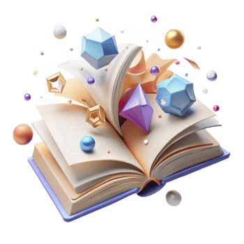 impressive vintage Open Book Top View with Blank Pages Cutout original png