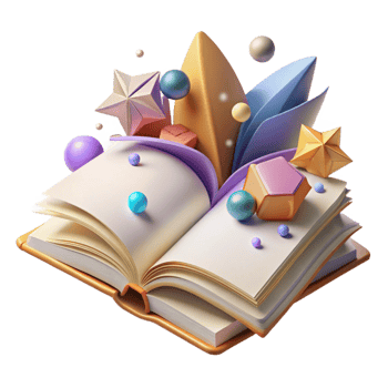extraordinary rustic Open Book with Blank Pages Flat Lay Cutout premium png