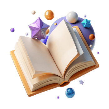 stunning rustic Open Book with Blank Pages Flat Lay Cutout exclusive png