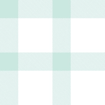 Modern Seamless Tartan featuring Light Arabica Mint and Dusky White Textile Design vector