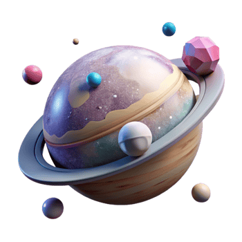 serene vintage Planetary Alignment Isolated with Accurate Positioning high resolution png