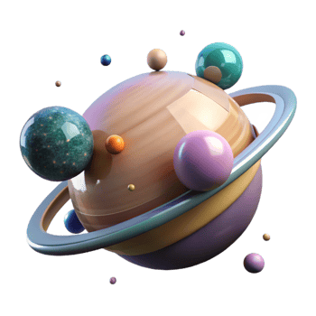 wonderful classic Planetary Alignment Isolated with Accurate Positioning png