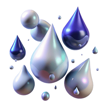 stunning contemporary Rain Drops on Wet Asphalt Transparent Background original png