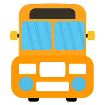 school bus clipart design for travel png