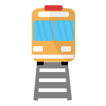 train icon for travel design png