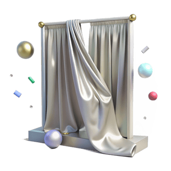 stunning classic Shadow of a Curtain Isolated authentic png