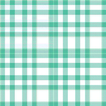 Pastel Jadeite and Dusky White Seamless Tartan Textile Design vector