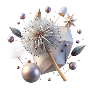 wonderful contemporary Single Dandelion with Seeds on Transparent Background original png