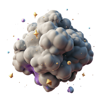 vibrant artistic Smoke Texture Isolated on Transparent Background genuine png
