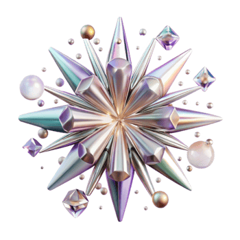 beautiful minimalist Starburst Effect Transparent Element high resolution png