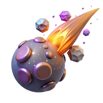 extraordinary abstract Stylized Rocket Ship Cutout with Blue Flame detailed png