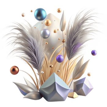 elegant artistic Tall Grass Swaying in Whispering Winds Cutout png