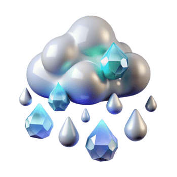 beautiful abstract Watercolor Rain Background Isolated Element high quality png
