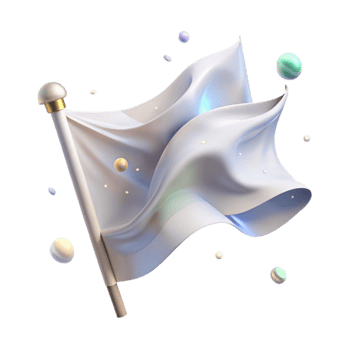 dramatic rustic Waving Flag in Whispering Winds Transparent genuine png