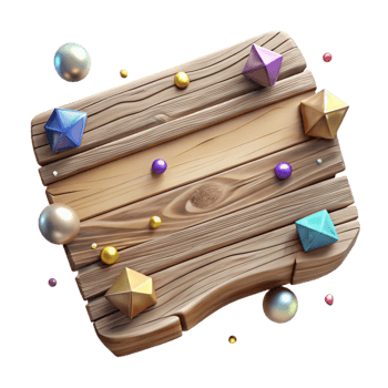 beautiful artistic Weathered Wooden Plank Top View Isolated detailed png