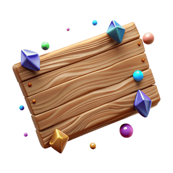 dramatic creative Wooden Plank Texture Cutout with Grain Detail genuine png