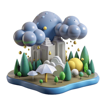 elegant creative Yellow Rain Boots Isolated Element exclusive png