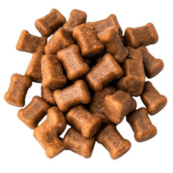 Brown Dog Treats Piled In A Neat Stack On For Pets png
