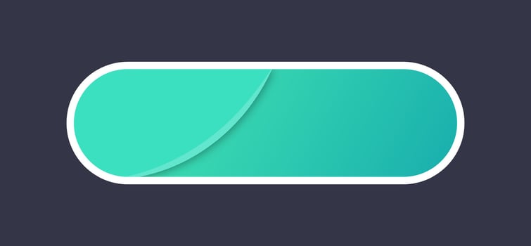 Lower third interface in gradient colors. overlay element vector