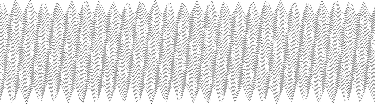 Abstract geometric wave pattern design for textile and wallpaper decoration vector