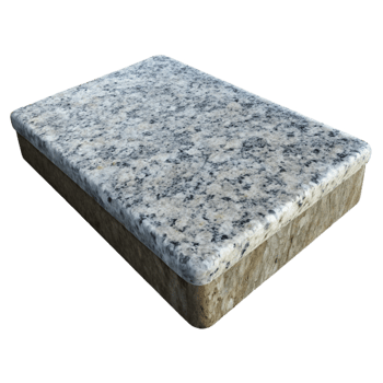 serene contemporary Granite countertop slab, 4K png