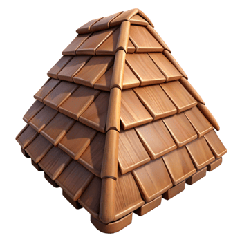 stunning modern Wooden shingle, cedar, weathered, high quality png