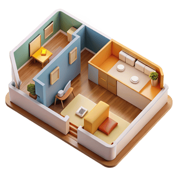 stunning creative Floor plan, room layout, interior design, genuine png