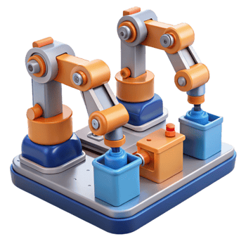 extraordinary creative Manufacturing robotics assembly line authentic png