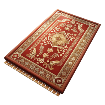 impressive classic Rug, oriental rug, intricate pattern 4K png