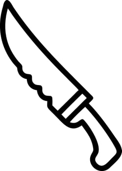 Luxurious Knife Design with Refined Aesthetics vector