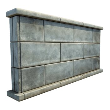 elegant traditional Concrete wall, smooth surface, industrial look, high resolution png