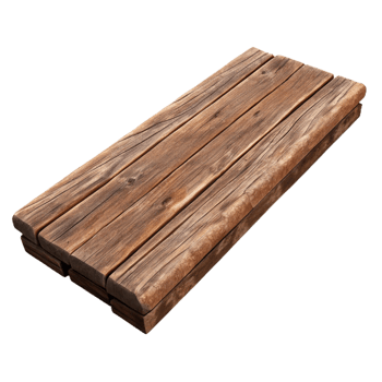 vibrant minimalist Wooden plank, oak, weathered, premium png
