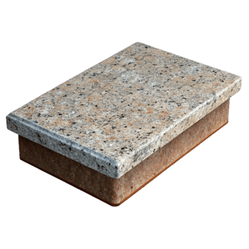 magnificent vintage Granite countertop slab, original png