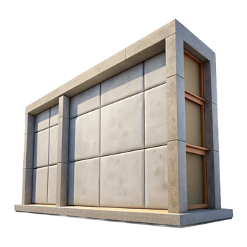 beautiful contemporary Precast concrete panel, building facade, modern high quality png