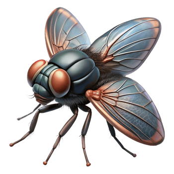 stunning modern Detailed close-up of a fly exclusive png