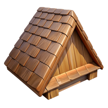 wonderful classic Wooden shingle, cedar, weathered, original png