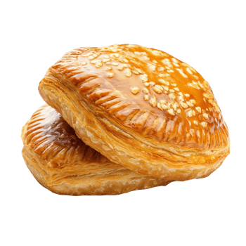 Delicious Kazakh sweet pastry isolated on a ready to enjoy png