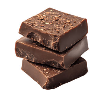 Delicious isolated Bangladeshi chocolate bars stacked and ready for indulgence png