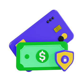 Security Shield with Lock Illustration png
