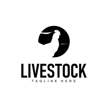 premium quality design concept chicken logo vector
