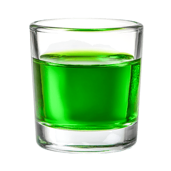 Green Drink in Clear Glass on for Refreshing Beverage Ideas png