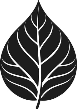 Eco-Friendly Leaf Silhouette - Nature and Sustainability vector