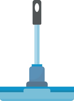 Blue Window Wiper vector