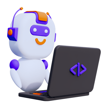 Ai Programming 3D object Illustration png